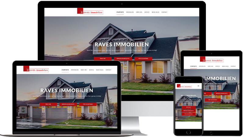 Immobilienmakler Homepage